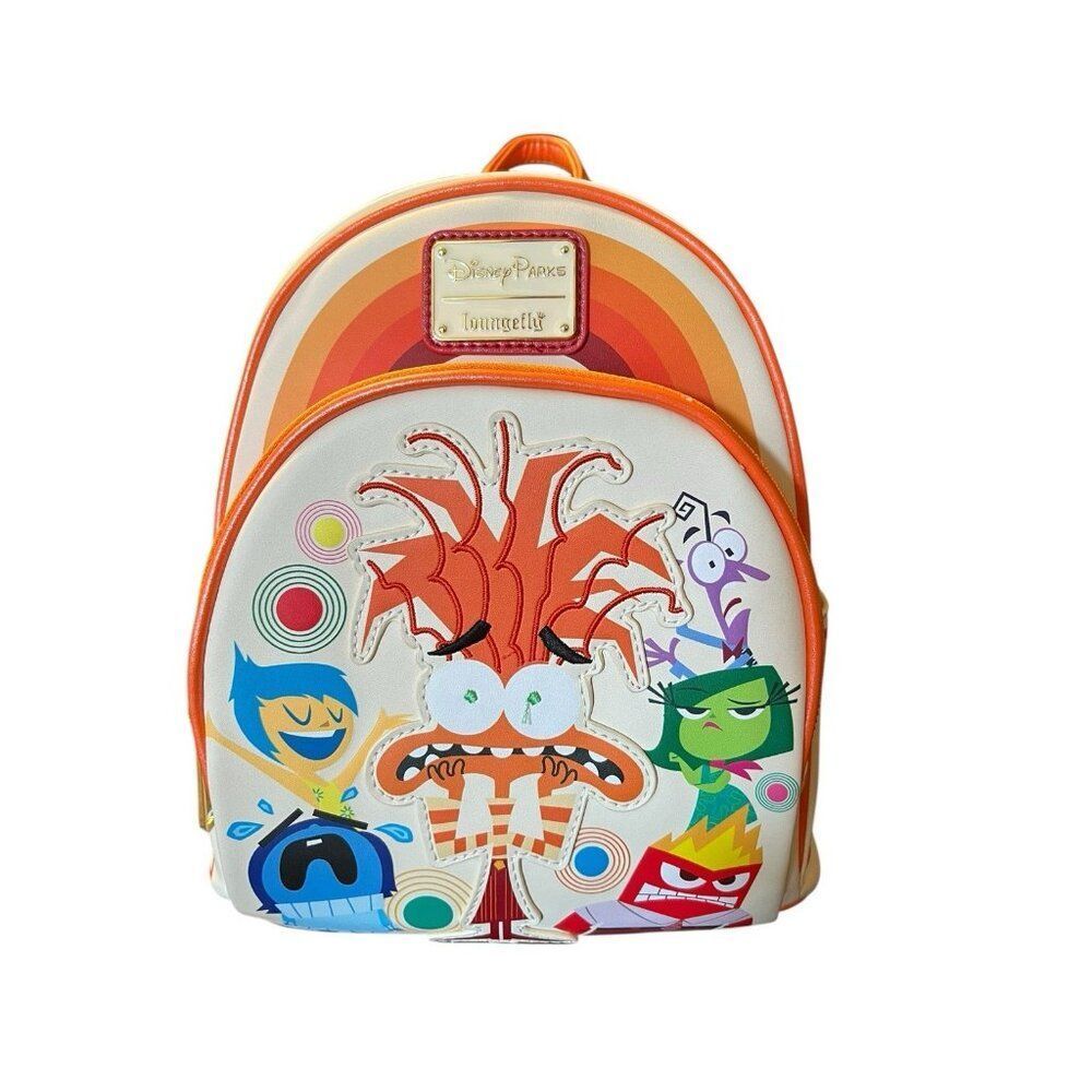 Loungefly Inside Out 2 Anxiety Mini Backpack Disney Parks Exclusive NWT